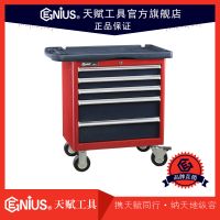 天赋工具5抽屉滚珠导轨工具车TS-465P