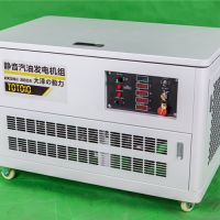 室内低噪音10KW汽油发电机