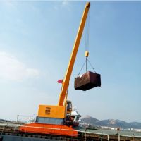 现货港口船用起重机 海上码头吊机 2/3吨船用折臂吊