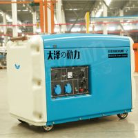 低噪音7KW油冷柴油发电机