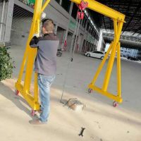 扬州专业生产销售0.5t-2t移动龙门吊—未来重工集团