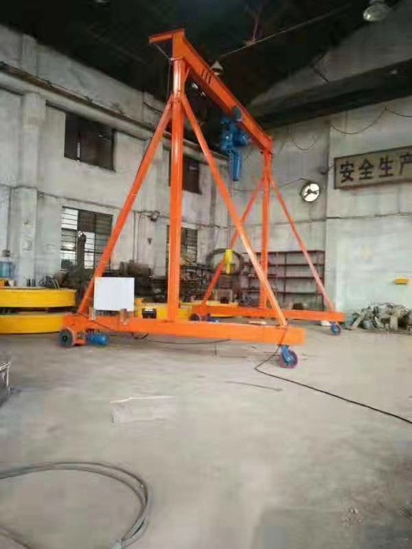 南京无轨门式单梁起重机