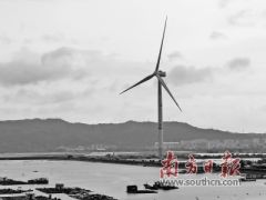 8兆瓦海上风机在汕头成功发电