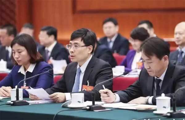 全国人大代表、海尔总裁 周云杰