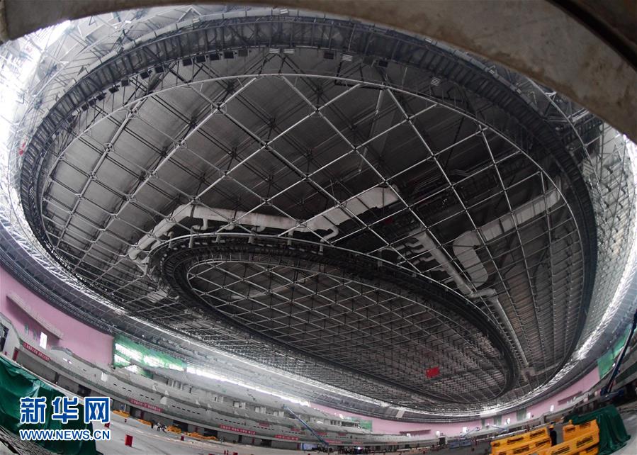 （体育）（1）探访2022北京冬奥会场馆建设现场