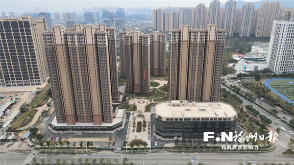 福州高新区葛岐群升安置房项目建成