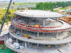 海南未来产业园 首期项目建设忙