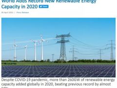累计2799GW！全球可再生能源发电装机容量新增近 50％！