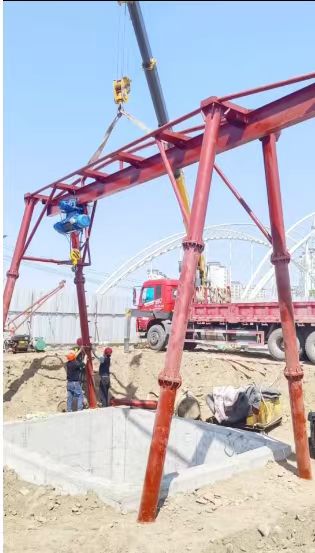 新疆乌鲁木齐5t固定式龙门吊生产