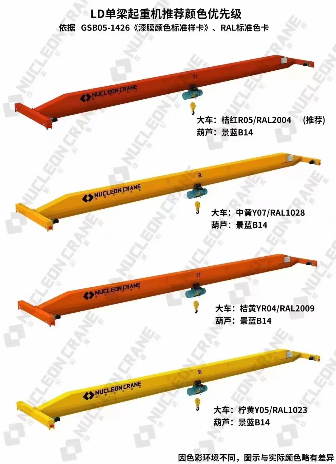 张家港单梁起重机型号齐全